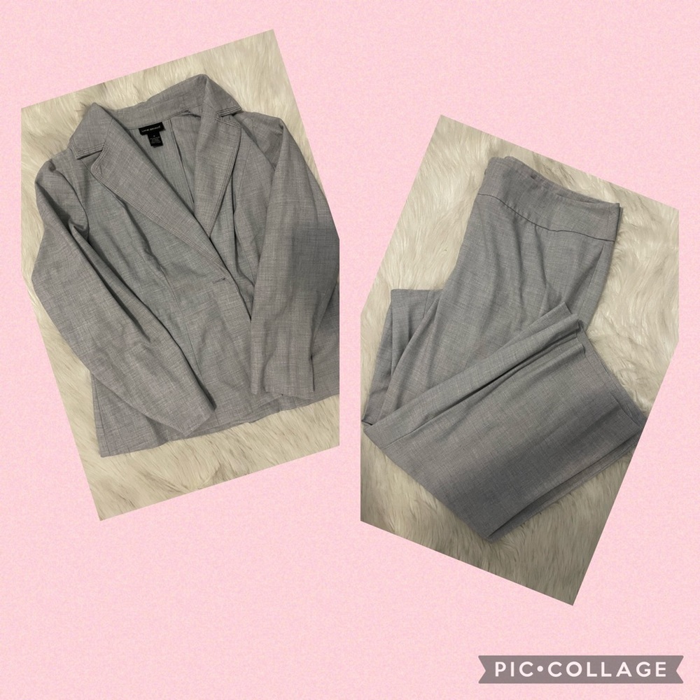 Lane Bryant Heather Grey Suit Size 18/20